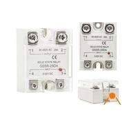 Single Phase Solid State Relay SSR 10DA/25DA/ 40DA/60DA/80DA/100DA DC Control AC With Pastic Cover 100A SSR 1Pcs(GSSR-10DA)