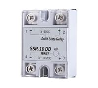 Single Phase Solid State Relay SSR10/20/25/30DD Small DC Control DC 220V Module 24V(SSR-100DD)