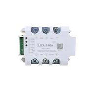 Single-Phase Three-Phase AC Solid-State Voltage Regulator 10A-200A Power Regulation Thermostat 4-20MA Potentiometer Control(Y-150 radiator)