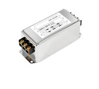 Single-phase three-pole power filter CW4L3-6/10/20/30A-R terminal block EMI anti-interference AC 220V(1PCS-CW4L3-3A-R,Terminal type)