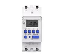 Single Phase Weekly 7 Days Programmable Digital TIME SWITCH Relay Timer AC 220V 230V 12V 24V 48V 16A 1Pcs(48V AC DC)
