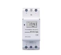 Single Phase Weekly 7 Days Programmable Digital TIME SWITCH Relay Timer Control AC 220V 230V 12V 24V 48V 16A 1Pcs(15A,24V AC DC)