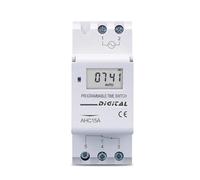 Single Phase Weekly 7 Days Programmable Digital TIME SWITCH Relay Timer Control AC 220V 230V 12V 24V 48V 16A 1Pcs(30A,220V AC)