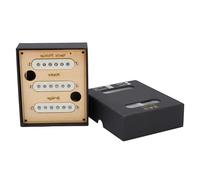 Single Pickup Kit, Retro Color Neck Pickups Set Balanced Volume for Transforming for Instrument Playing(white)