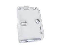 Single Piece Bobbin Cover Replacement for Household Sewing Equipment, Clear Translucent Plate, Approx 4cm Size, Routine Maintenance Accessory Bobbin Cover Plate Sewing Machine Replacement Clear Access