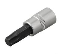 Single Piece For Torx Bit Socket 1/4 Inch Hex Shank Chrome Vanadium Steel Star Bits T8 T40 for Repair and Maintenance Work (T40)