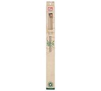 Prym Single-Pointed Knitting Pins Bamboo 33 cm 5.50 mm, Natural, One Size
