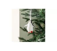 Single Porcelain Penguin Christmas Baubles