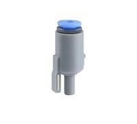 Single Port Filament Hub Replacement for BambuLab A1/ A1 Mini Without AMS lite: PTFE Tube Straight Through Filament Feeder - Ensured Smooth Consumables Printing 3D Printer Accessories