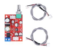 Single Power Amplifier Module Preamplifier Board with Volume Potentiometer AD828, PCB Material, DC 7V - 24V -, SMD Technology, Easy Use for Subwoofer Amplifier