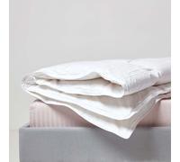 Premium White Goose Down 4.5 Tog Summer Duvet Homescapes White Single