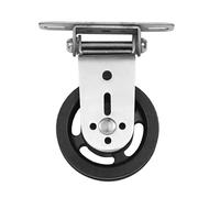 Single Pulley Block - Aluminum Alloy Ceiling Mount Pulley | 360° Rotatable Gym Pulley System, Heavy Duty Mechanical Pulleys, Cable Pulley Wheel Swivel Pulley Block, Wall Mount Pulley For Gym Lift