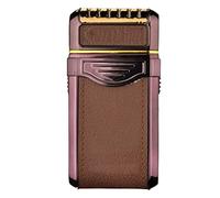 Single Purple Mini Beard, Electric Reciprocating Trimmer with Stainless Steel Material for Dry Shaving and Wet Shaving