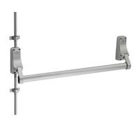Single Push Bar Panic Bolt for Escape Doors - Emergency Exit Equipment - Panic Push to Release - Fire Door Opening Device