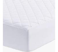Single Quilted Fitted Mattress Protector - 12" Extra Deep Hotel Quality Single Size (90x190cm) Mattress Topper, Breathable & Hypoallergenic Single Bed Mattress Cover Pad