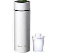 (Single RapidCool) Portable baby bottle maker that prepares formula in just 2 minutes, perfect for travel bottles and nighttime feedings