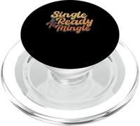 Single & Ready To Mingle | Divorced | Divorce Party PopSockets PopGrip for MagSafe