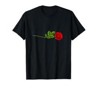Single Red Rose T-Shirt