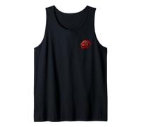 Single RedRose Graphic at Pocket Patch Love Red Roses Flower Tank Top