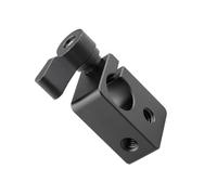 Single Rod Clamp 15mm Rails Connector Adapter With 1/4inch Screw For 15mm DSLR Supports Camera Accessories