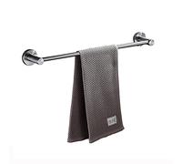 Single Rod Towel Bar Rail,Stainless Steel Towel Holder Bath Towel Storage Rail for Bathroom and Kitchen and Toilet 100cm-120cm Large Size Towel Rack (Color : Multi-Colored, Size : 120cm) (M