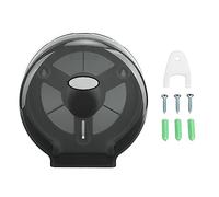 Single Roll Tissue Dispenser Jumbo Tissue Dispenser Toilet Paper Roller Hotel Bar Transparent Black