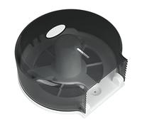 Single Roll Tissue Dispenser Towel Holder for Hotel Gym Stylish Transparent Design