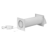 Single Room Heat Recovery Kit 150mm With Cable (Euro Plug) And Pull Cord Switch