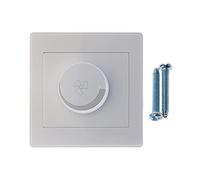 Single Rotating Dimmer Switch Electronics Rotary On/Off Fan Speed Control Home Mechanical Rotary Fan Car Electrical Switch Push Button Cable Socket Toggle Sensor Timer ON OFF Battery