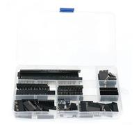 Single Row 2.54mm Pin Header Connector Kit 120pcs for PCB Interconnection and Hardware Integration Projects