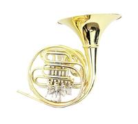 Single Row French Horn Brass Instruments F Bb Tone Double French Horn 4 Keys Detachable