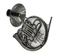 Single Row French Horn French Horn Bb Tunes F Tunes Nickel Detachable Bell Double 4 Keys With Case Accessories