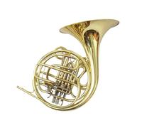 Single Row French Horn French Horn Suitable For Orchestra Performance Brass Instrument
