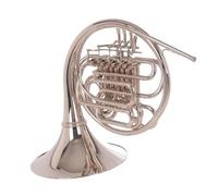Single Row French Horn Professional French Horn Four Key B To F Tone Nickel Plated Musical Instrument With Case