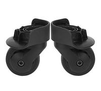 Single Row Luggage Wheels Replacement, Mute Suitcase Wheels for Suitcase Replacement Parts, 2pcs S