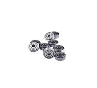 Single Row Miniature Groove Ball Bearing, 1pcs 608/9 RS 9x22x7mm Hybrid Ceramic Bearing Industry Motor Spindle Hybrids Ball Bearings