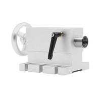 Single Sale Movable Tailstock Optional 4 Heads and Brackets Work with Rotary Axis A axis 4th Axis for CNC Engraving(Base-No Head)
