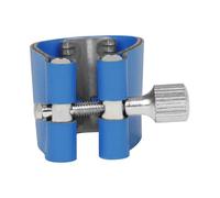 Single Screw Adjustment Leather Saxophone Fastener Clip Sax Clamp Saxophone Ligature Suitable For Saxophone Mouthpiece