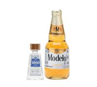 Single Serve Boilermaker with Tequila / 2 Items