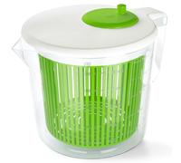 Single Serve Small Salad Spinner - Mini Prep Lettuce Spinner and Dryer with Measuring Cup - Collander with Fruit and Vegetable Washing Basket Bowl - Great Fruit and Vegetable Washer by Cooler Kitchen
