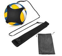 Single Service Station - Court Master Tether | Professional Bounce Cord, Interactive Ball Return Exercise Kit, High Performance Precision Strike Trainer