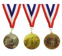 Single set of 1st, 2nd and 3rd place medals