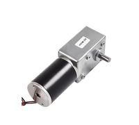 Single-Shaft Or Double-Shaft DC12V24V High-Torque Worm Geared electronic starter With 1.5 To 440RPM Adjustable Speed Reversible And Self-Lock IINKUEYK(12v 12rpm 200kg.cm,Single Shaft)