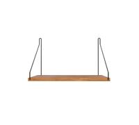 Single Shelf 27x40 Oak/ Black