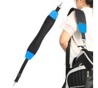 Single Shoulder Golf Bag Shoulder Strap - Adjustable Padded Shoulder Strap with Non-Slip Cushion Holder, Heavy Duty Harness | Comfort Sports Bag Replacement Load Reduction Attr