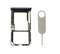 Single Sim Card Tray Slot Holder Micro SD Card Tray + Card Ejector pin for Motorola Moto G Power 5G 2025 XT2515 (Blue)