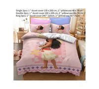 (Single) Singalong Moana Printing Single Double King Duvet Cover Home Furnishing Bedding