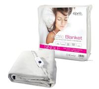 Single Size Electric Blanket - 70Cm X 150Cm Washable, Heated Under Bed, Warm Night, Machine Washable | 3 Heat Settings, One Remote Control | Automatic Overheat Safety Protection