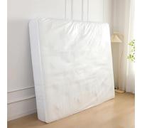Single Size Mattress Bag for Moving and Storage, Waterproof Plastic Mattress Protector Single Size Mattress Cover - 7 Mil Mattress Bags, Mattress Protector Storage Bag, Re-usable (3ft - Single)