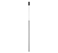 Single Slim Pendant Light Minimalist Bedroom Bedside Cylinder Hanging Light Nordic Modern Creative Personality Simple Led Atmosphere Light Background Wall Sofa Corner (White Light,L 120CM)